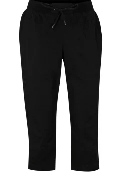 Mujer bonprix bonprix Pantalón capri con cordón