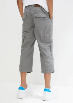Niños bonprix bonprix Pantalón capri de algodón puro con corte holgado
