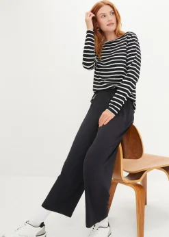 Mujer bonprix bonprix Pantalón capri de talle alto (2 unidades)