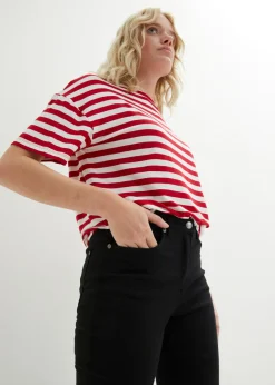 Mujer bonprix bonprix Pantalón capri de tiro alto