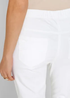 Mujer bonprix bonprix Pantalón capri sin cierre con elástico