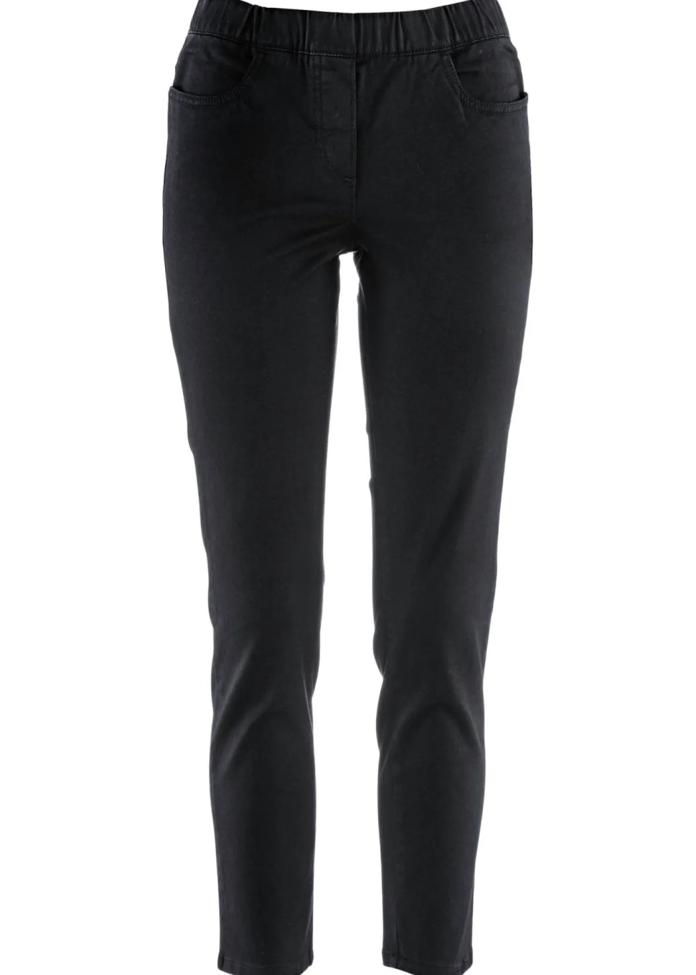 Mujer bonprix bonprix Pantalón capri sin cierre con elástico