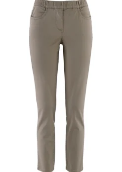 Mujer bonprix bonprix Pantalón capri sin cierre con elástico