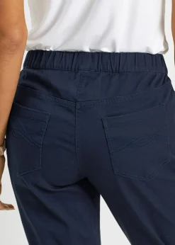 Mujer bonprix bonprix Pantalón capri sin cierre con elástico