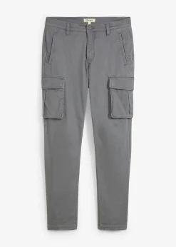 Hombre bonprix bonprix Pantalón cargo elástico, regular fit, con algodón puro, straight