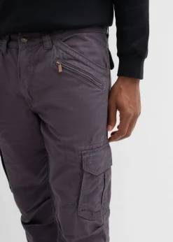 Hombre bonprix bonprix Pantalón cargo, relaxed fit, straight