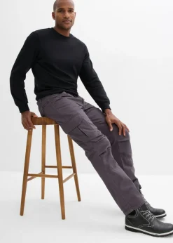 Hombre bonprix bonprix Pantalón cargo, relaxed fit, straight