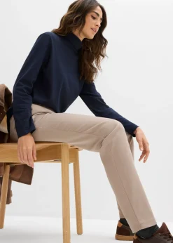 Mujer bonprix bonprix Pantalón chino de mezcla de viscosa