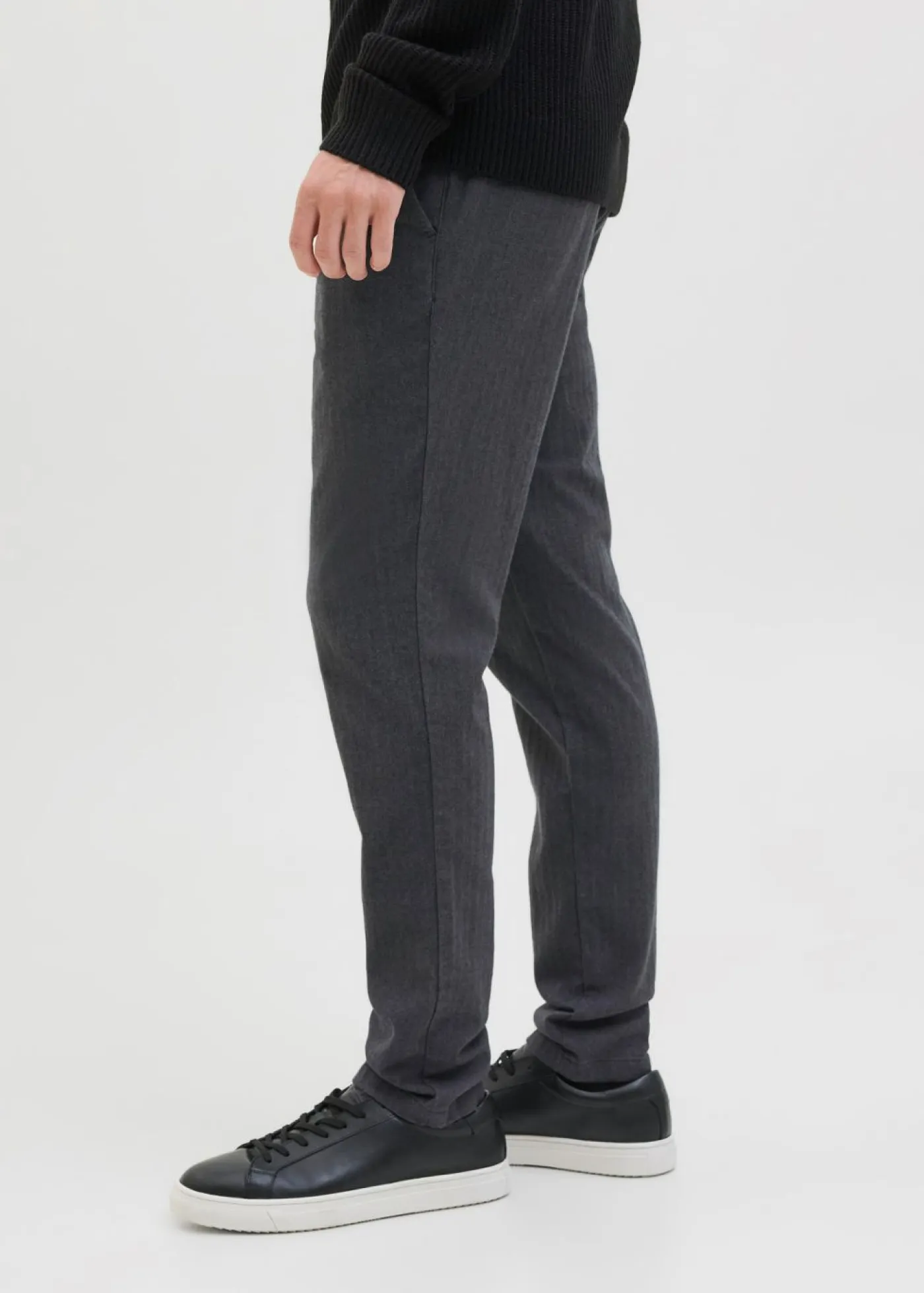 bonprix J&J Rebel Pantalones>Pantalón chino JJ REBEL, slim fit pizarra