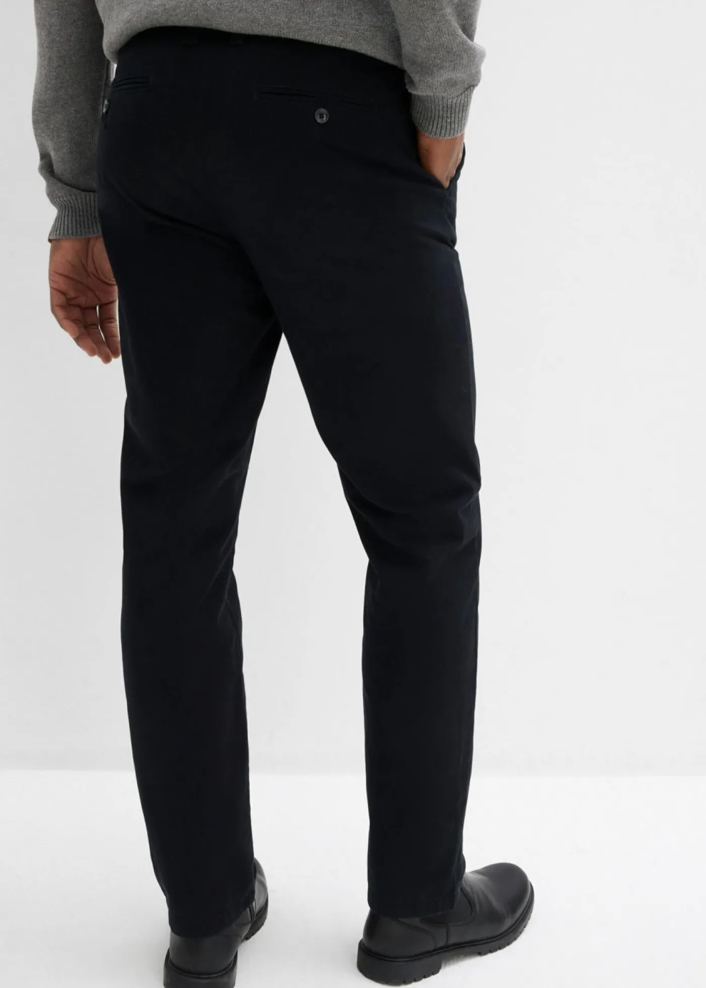 Hombre bonprix bonprix Pantalón chino regular fit de puro algodón, straight