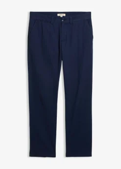 bonprix bonprix Básicos En Rebajas|Pantalones>Pantalón chino regular fit de puro algodón, straight Azul marino