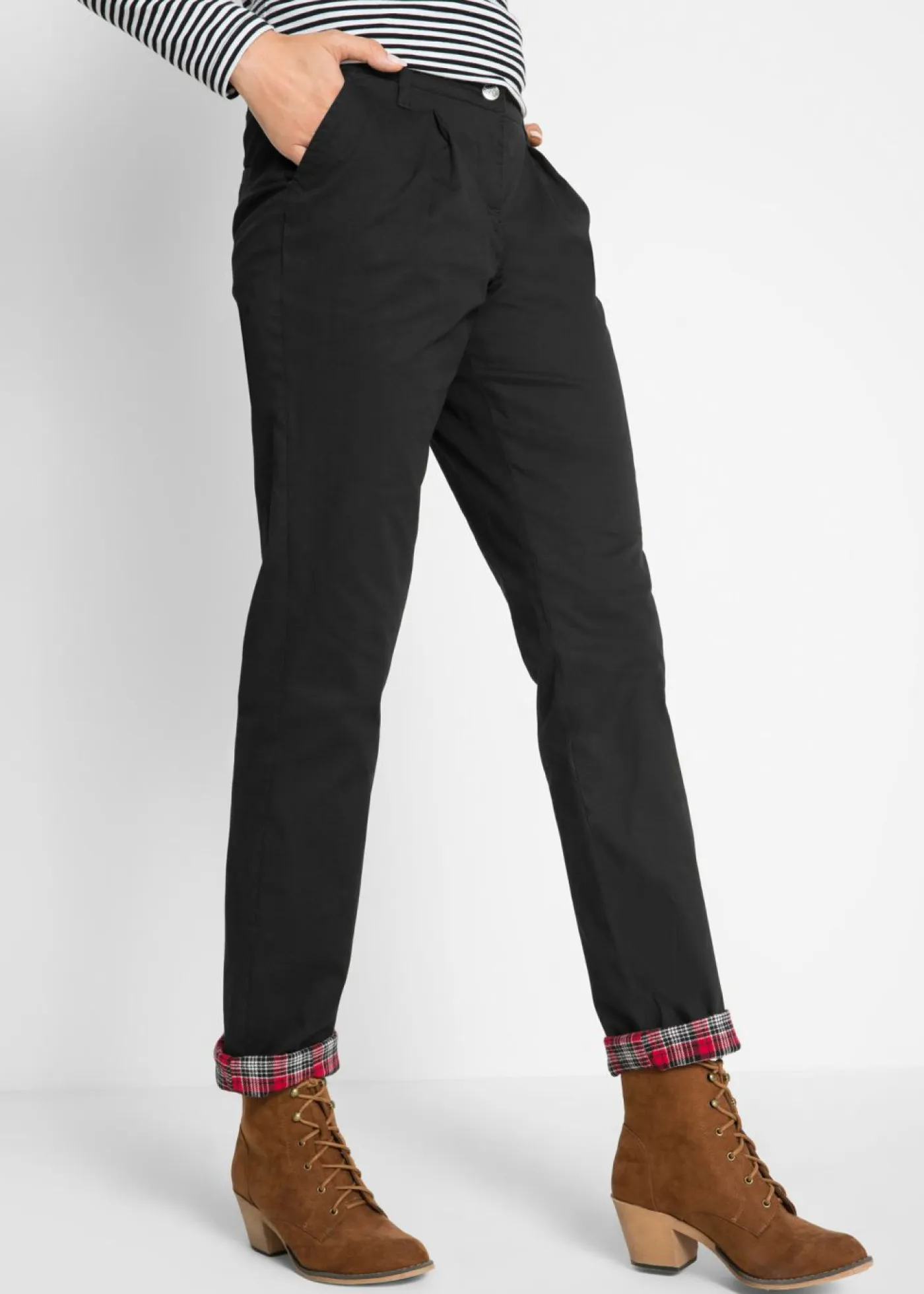 Mujer bonprix bonprix Pantalón chino térmico