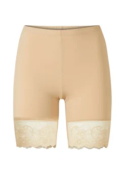 Mujer bonprix bonprix Pantalón ciclista antirrozaduras de poliamida con piernas de encaje