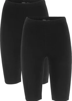 Mujer bonprix bonprix Pantalón ciclista largo (2 unidades)