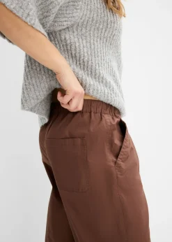 Mujer bonprix bonprix Pantalón con corte barrel y cintura cómoda