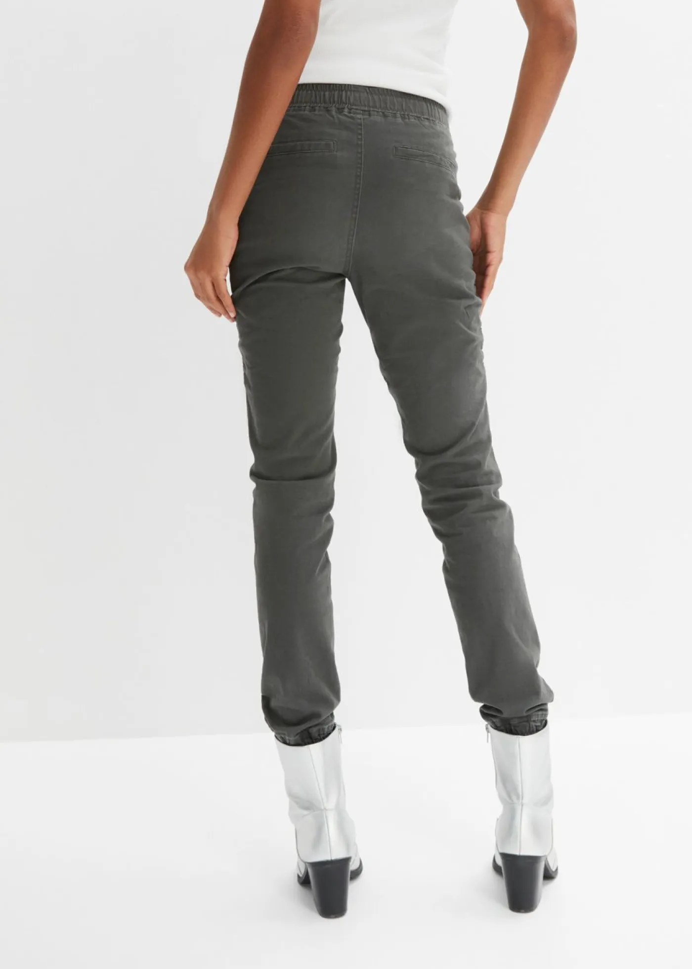 Mujer bonprix bonprix Pantalón con detalles biker