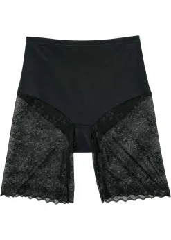 bonprix bonprix Shorts Moldeadores|Ropa Interior Moldeadora>Pantalón con efecto moldeador medio Negro