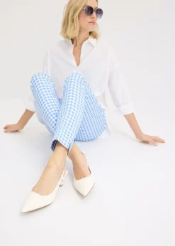 Mujer bonprix bonprix Pantalón con estampado de cuadros vichy