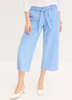 Mujer bonprix bonprix Pantalón con estampado de cuadros vichy