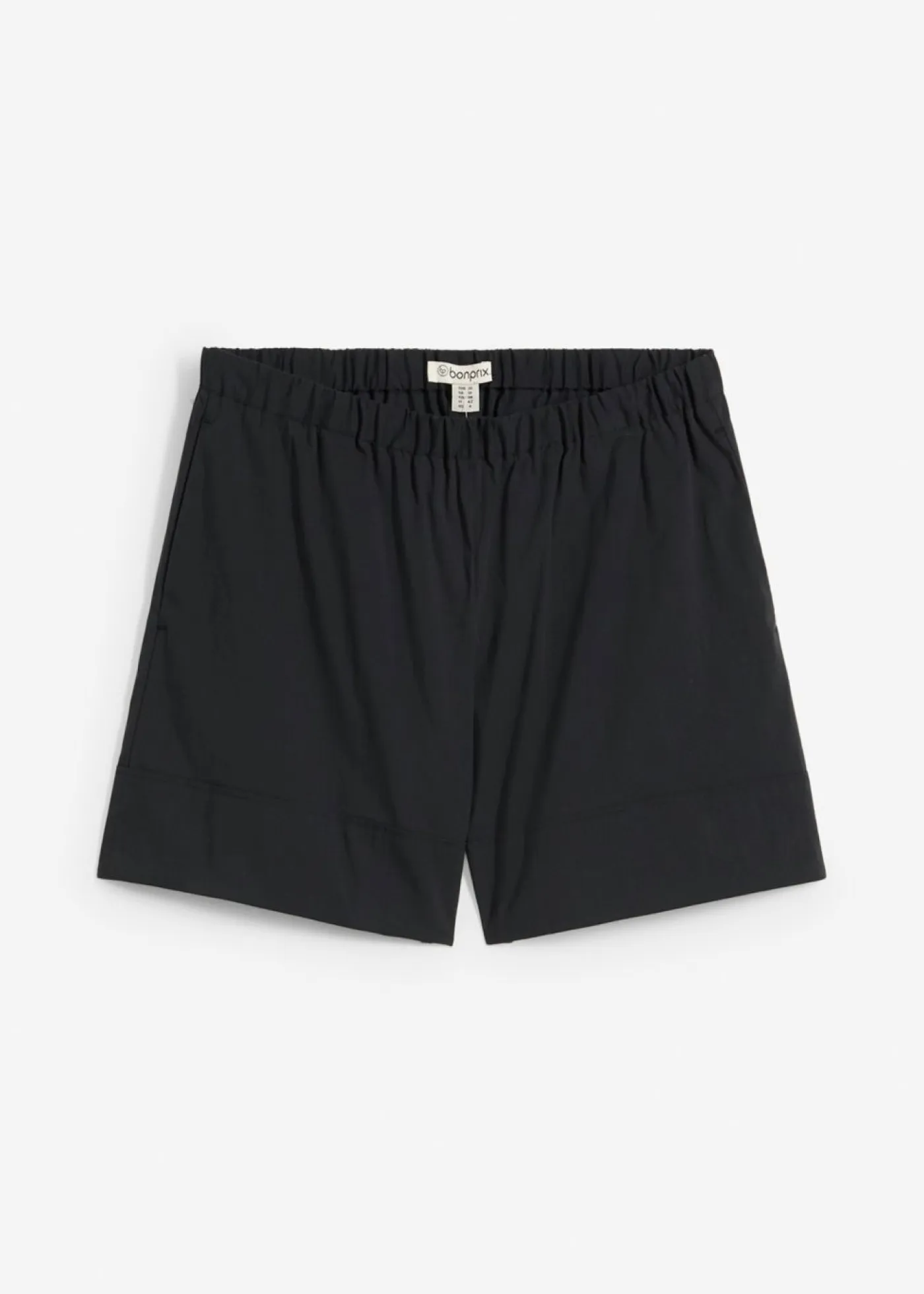 bonprix bonprix Esenciales|Shorts>Pantalón corto ancho Negro