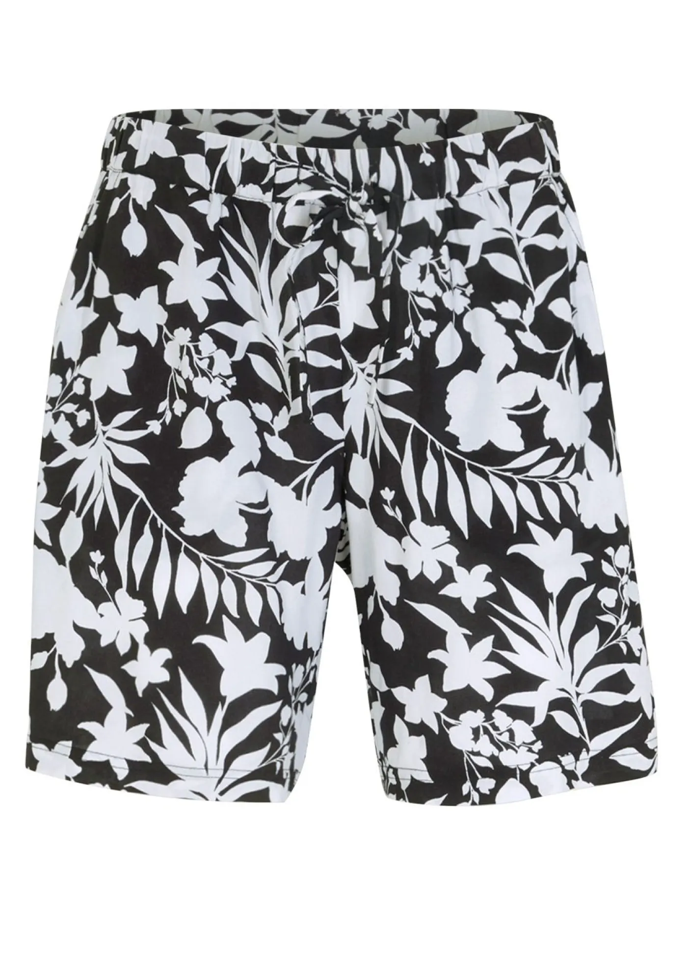 Mujer bonprix bonprix Pantalón corto ancho de viscosa con cómoda cinturilla alta