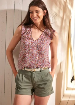 Mujer bonprix bonprix Pantalón corto de algodón