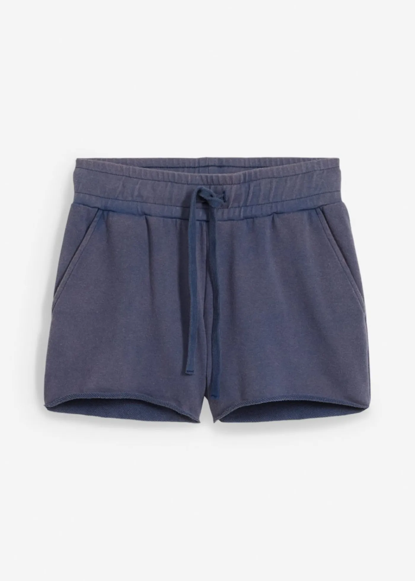 bonprix bonprix Shorts|Ropa Cómoda>Pantalón corto de chándal de mezcla de algodón suave Azul almirante