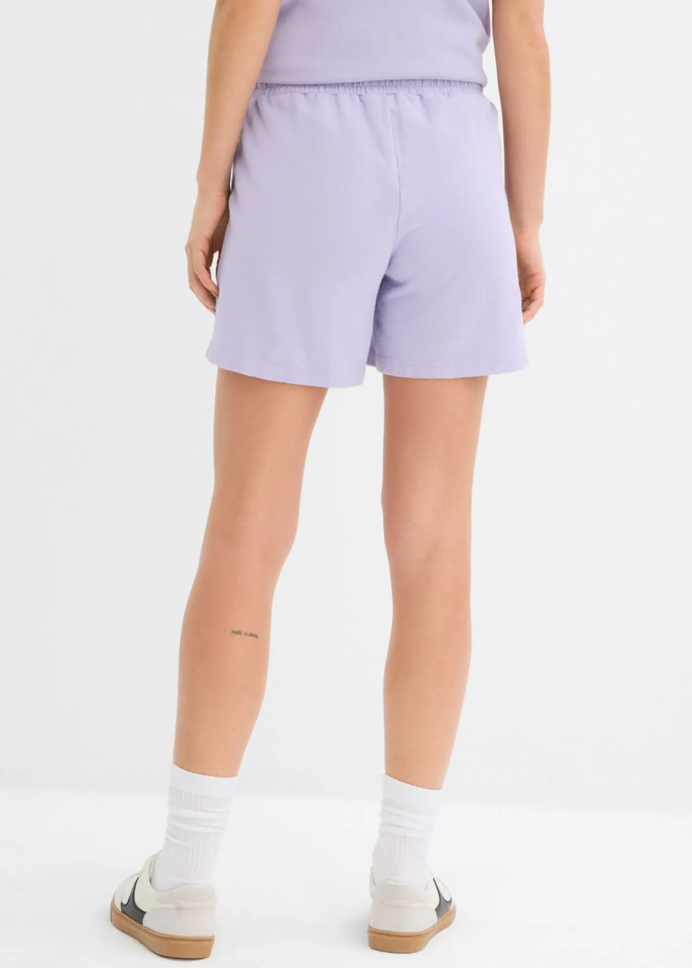 Mujer bonprix bonprix Pantalón corto de chándal de algodón puro