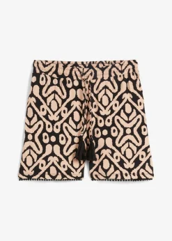 Mujer bonprix bonprix Pantalón corto de punto de mezcla de viscosa