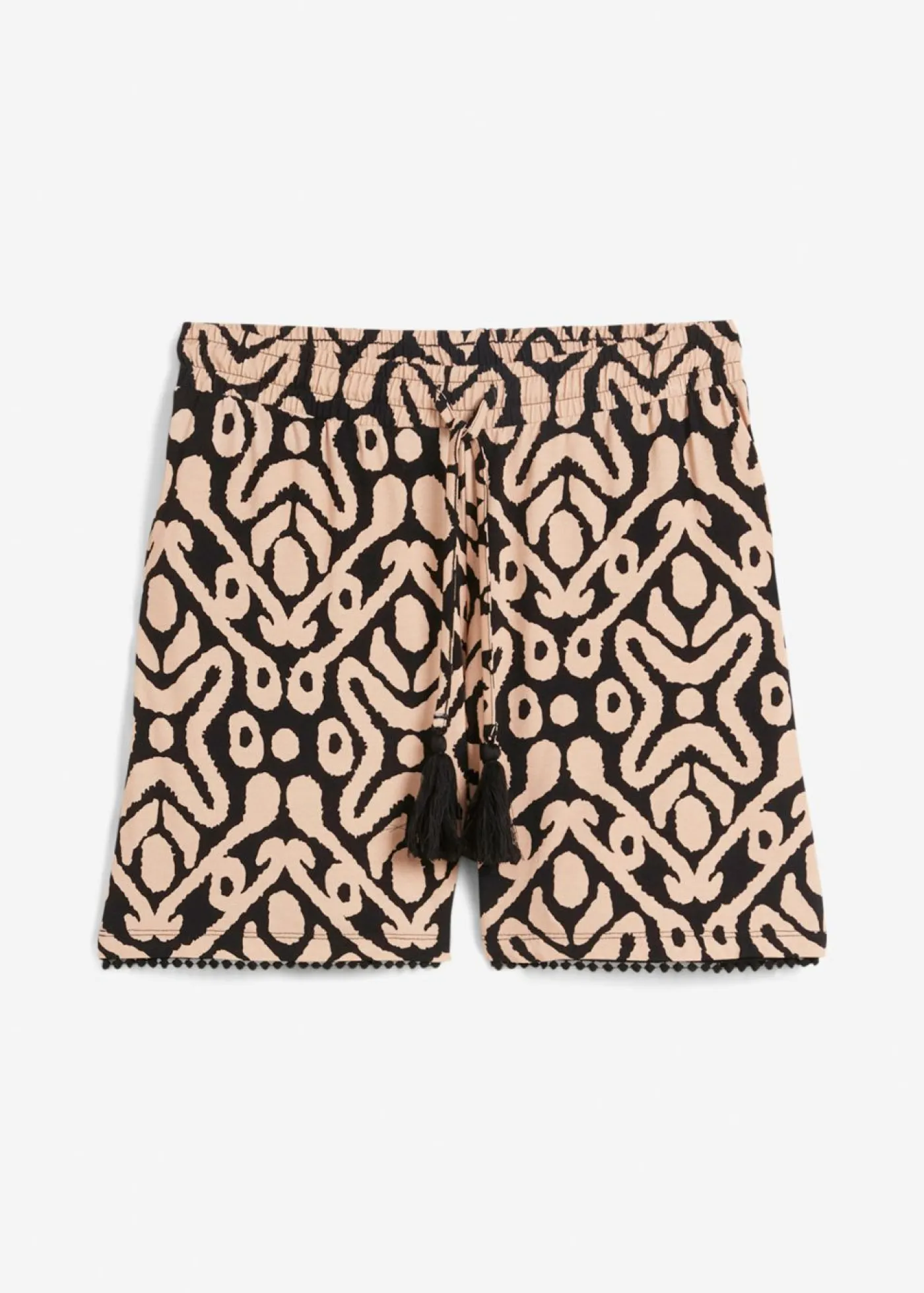 Mujer bonprix bonprix Pantalón corto de punto de mezcla de viscosa