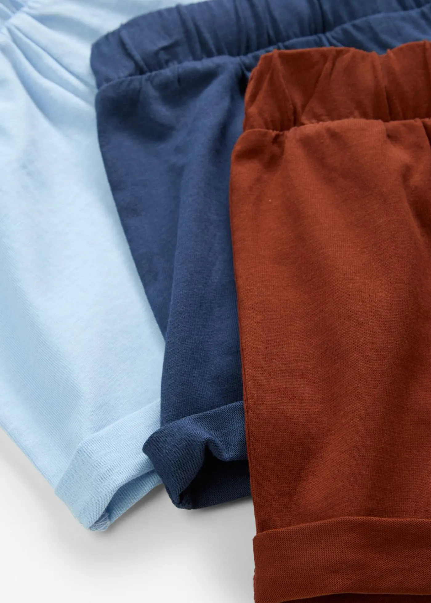 Niños bonprix bonprix Pantalón corto de punto de algodón orgánico puro (3 unidades)