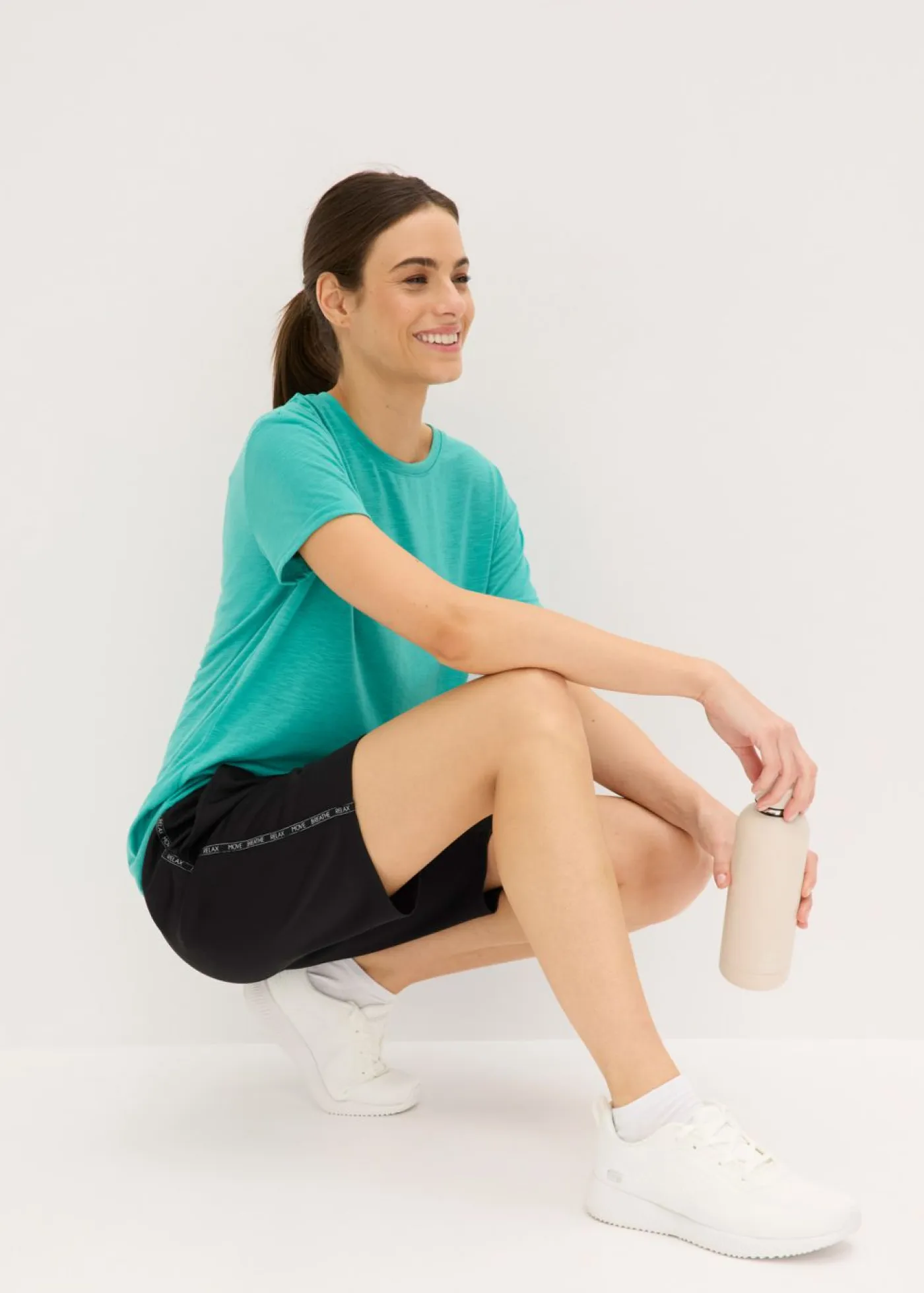 Mujer bonprix bonprix Pantalón corto deportivo de secado rápido