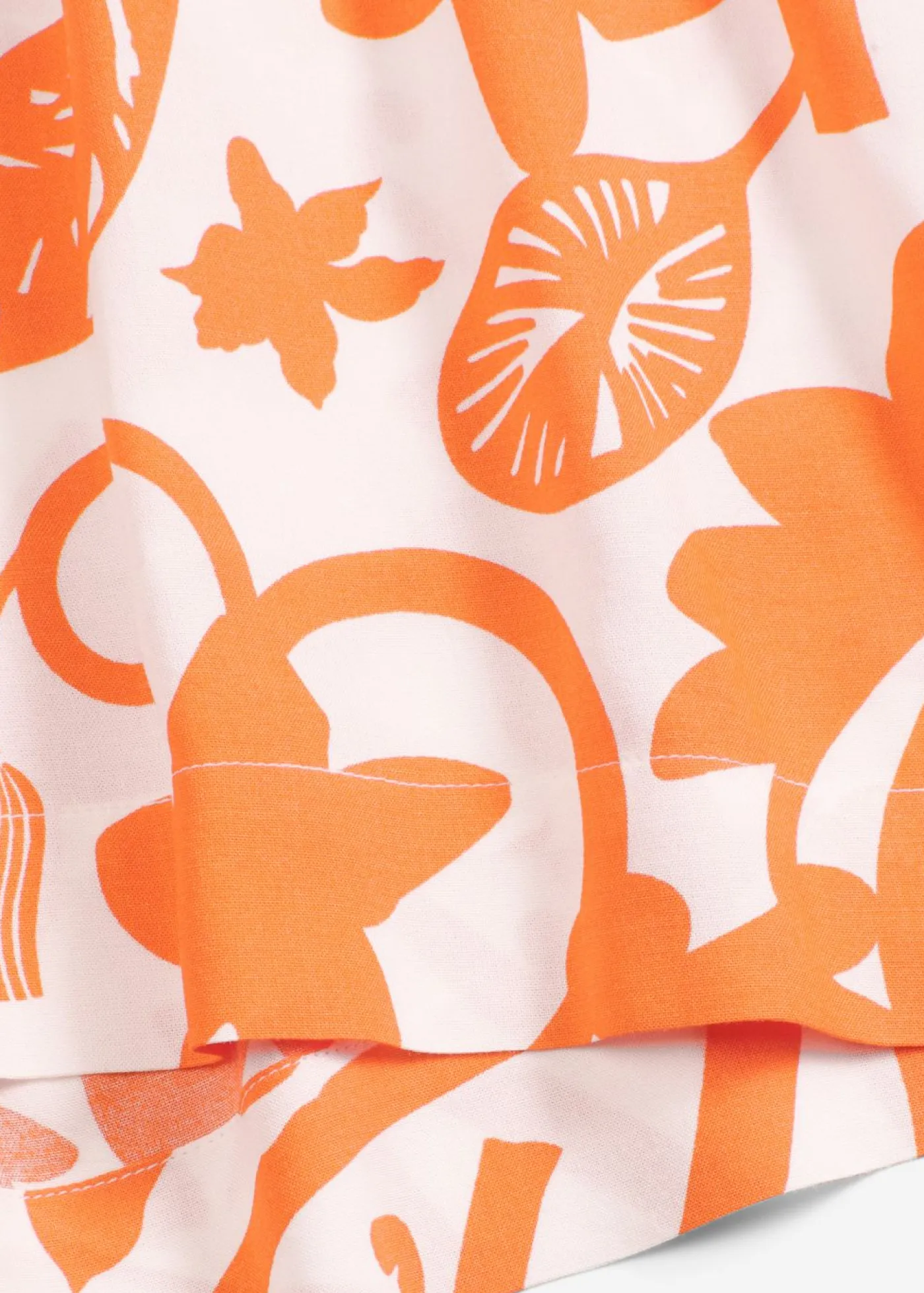 bonprix bonprix Shorts|Pantalones>Pantalón corto estampado de viscosa fluida blanco lana-mango