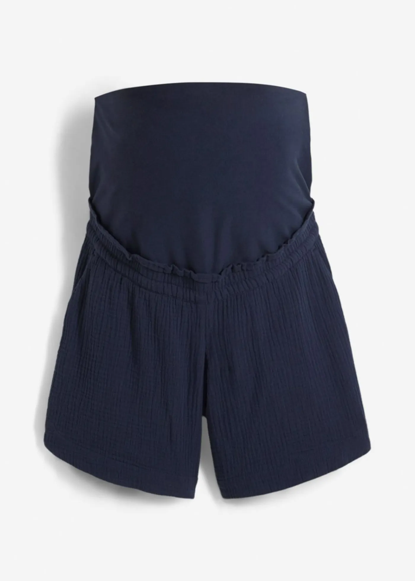 Mujer bonprix bonprix Pantalón corto premamá de muselina de algodón puro