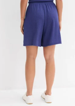 Mujer bonprix bonprix Pantalón corto sin cierre de crepé