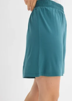 Mujer bonprix bonprix Pantalón corto sin cierre de mezcla de viscosa suave