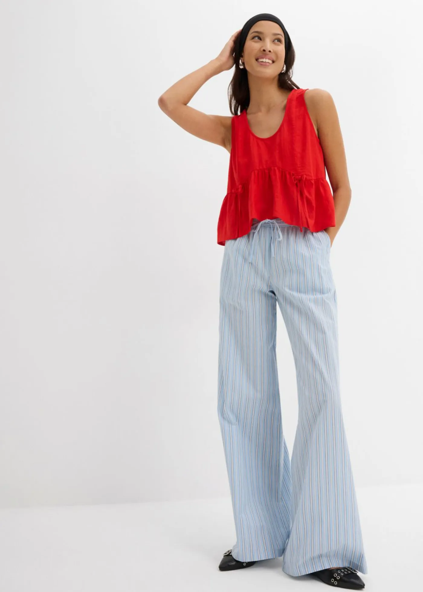 Mujer bonprix bonprix Pantalón de algodón puro