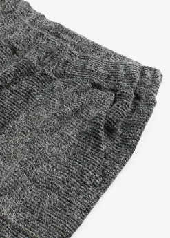 bonprix bonprix Homewear|Ropa Para Dormir>Pantalón de chenilla de suave gris jaspeado moteado