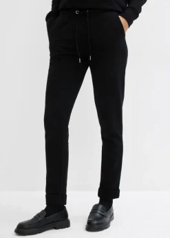 bonprix bonprix Básicos|Ropa Cómoda>Pantalón de chándal ajustado Negro
