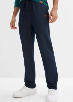Hombre bonprix bonprix Pantalón de chándal con aspecto vaquero