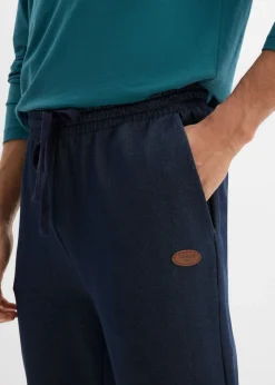 Hombre bonprix bonprix Pantalón de chándal con aspecto vaquero