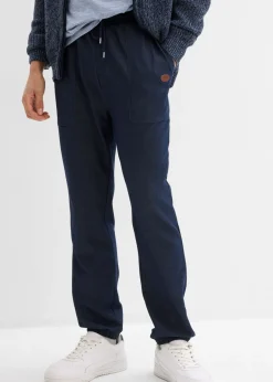 Hombre bonprix bonprix Pantalón de chándal con aspecto vaquero