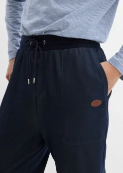 Hombre bonprix bonprix Pantalón de chándal con aspecto vaquero