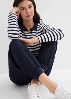 Mujer bonprix bonprix Pantalón de chándal con cinturilla elástica