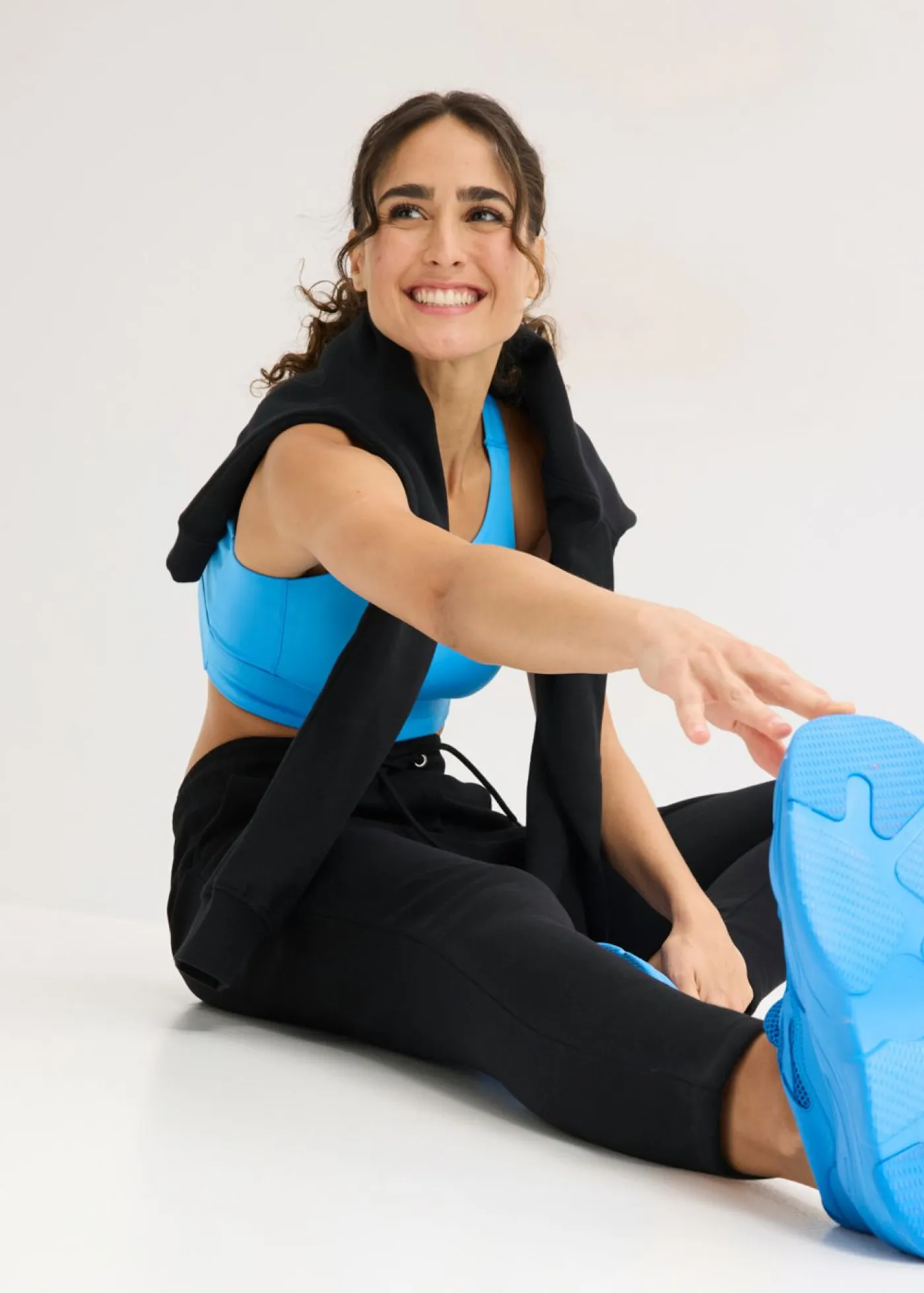 bonprix bonprix Básicos|Ropa Cómoda>Pantalón de chándal con cinturilla elástica Negro