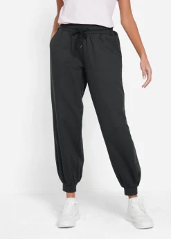 bonprix bonprix Básicos|Ropa Cómoda>Pantalón de chándal con cinturilla elástica Negro