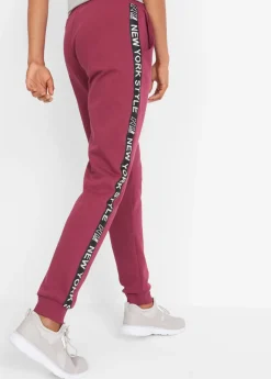 Mujer bonprix bonprix Pantalón de chándal con estampado