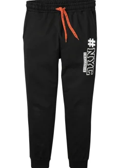 bonprix bonprix Ropa Deportiva|Pantalones>Pantalón de chándal con poliéster reciclado Negro