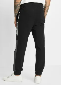 Hombre bonprix bonprix Pantalón de chándal con poliéster reciclado