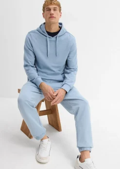 Hombre bonprix bonprix Pantalón de chándal de algodón orgánico puro